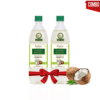 Cold Pressed Coconut Oil 1Ltr(500ml*2) | Immunity & Hair Care