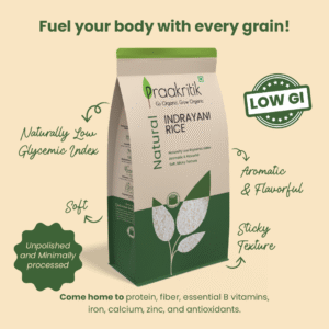 Praakritik Natural Indrayani Rice 500 G