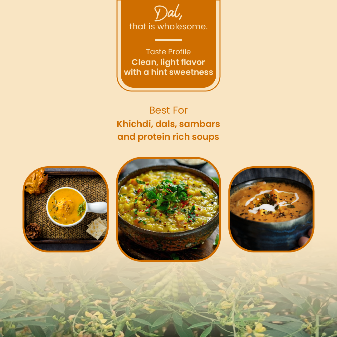 Praakritik Organic Tuvar Dal 500 G