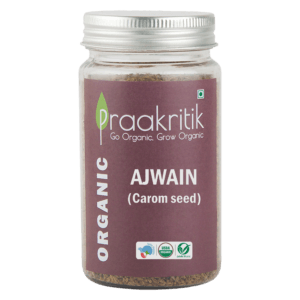 Praakritik Organic Ajwain(Carom Seeds) 100 G