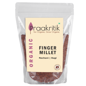 Praakritik Organic Finger Millet (Ragi) 500g