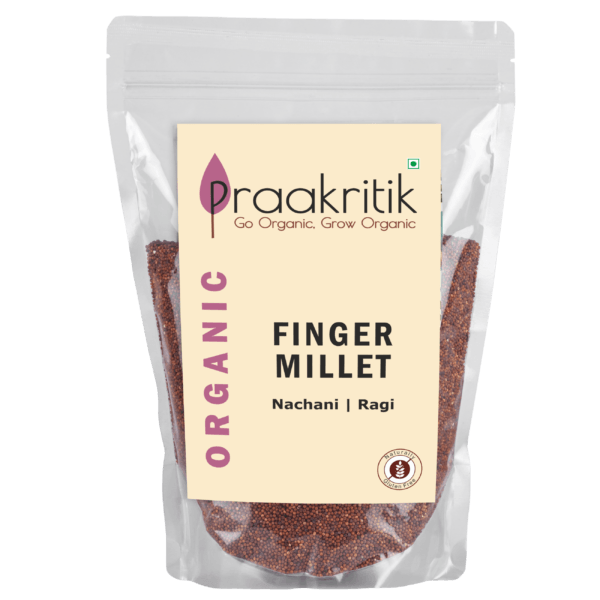 Praakritik Organic Finger Millet (Ragi) 500g