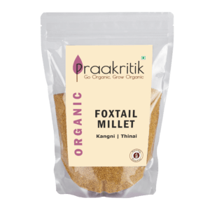 Praakritik Organic FOXTAIL MILLETS (Kangani) 500g