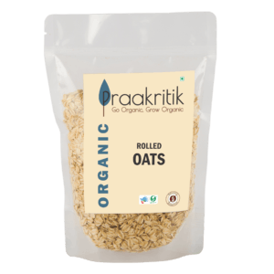 Praakritik Organic Rolled Oats 500 G