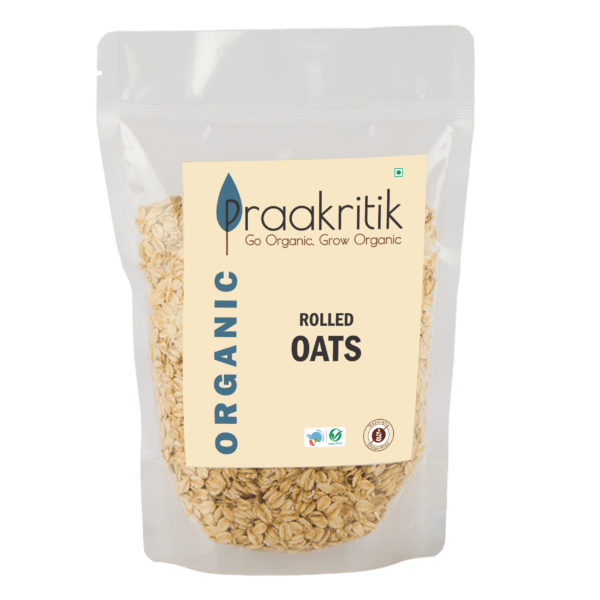 Praakritik Organic Rolled Oats 500 G