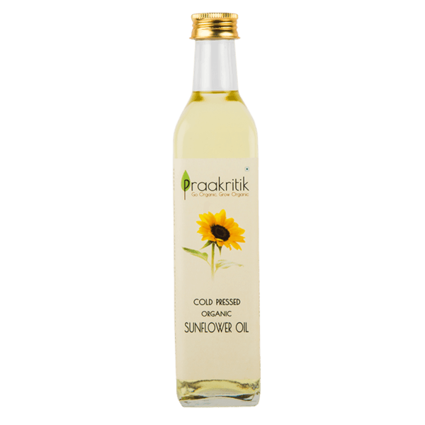 Praakritik Organic Sunflower Oil 500 ml