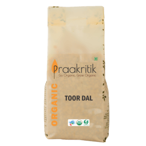 Praakritik Organic Tuvar Dal 500 G