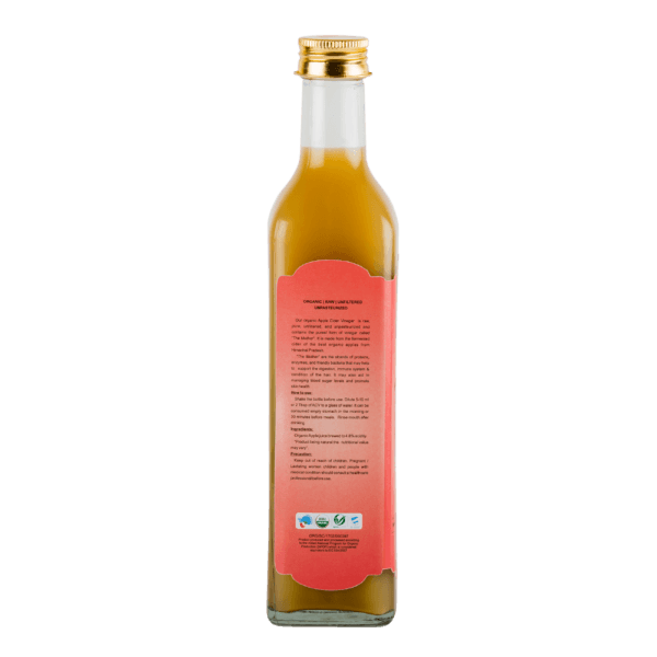 Praakritik Organic Apple Cider Vinegar Pure 500 ML