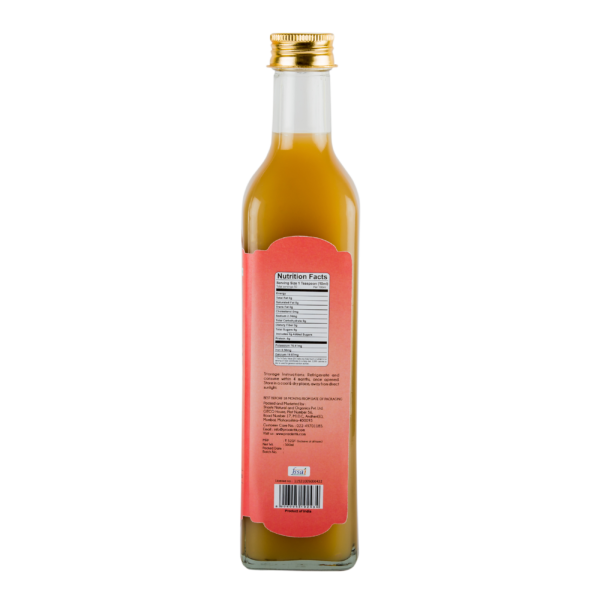 Praakritik Organic Apple Cider Vinegar Pure 500 ML