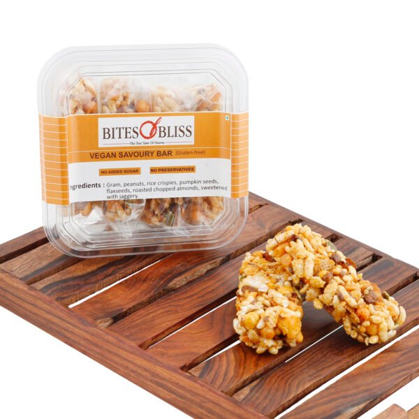 Bites of Bliss Vegan Savoury Bar