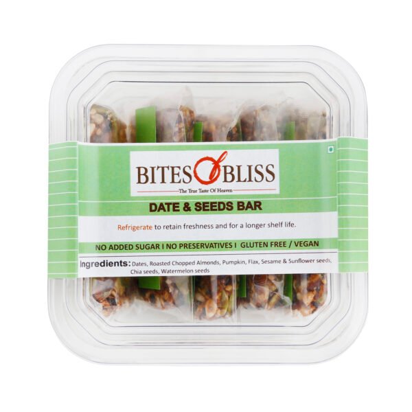 Bites of Bliss Date N Seeds Bar