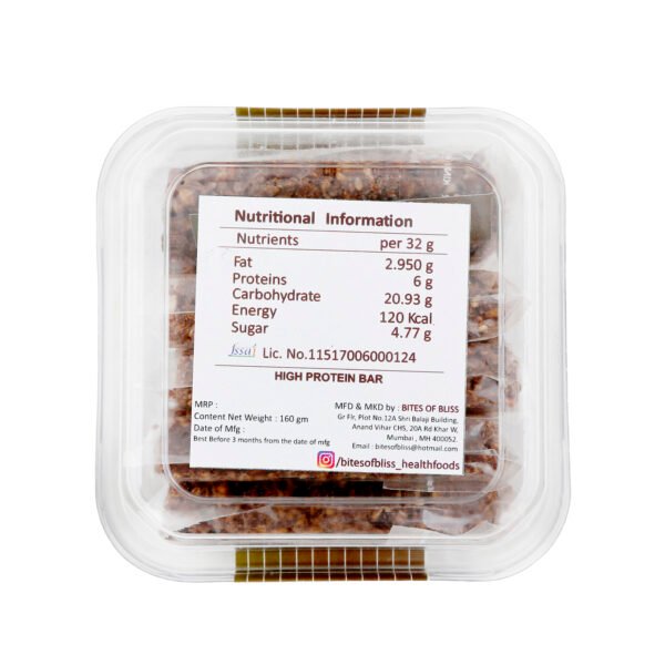 Bites of Bliss Hi Protein Bar
