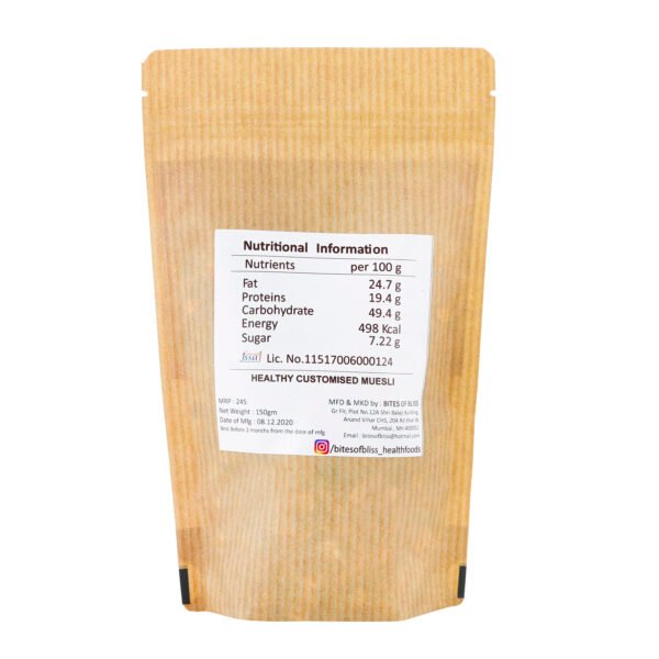 Bites of Bliss Healthy Customised Muesli