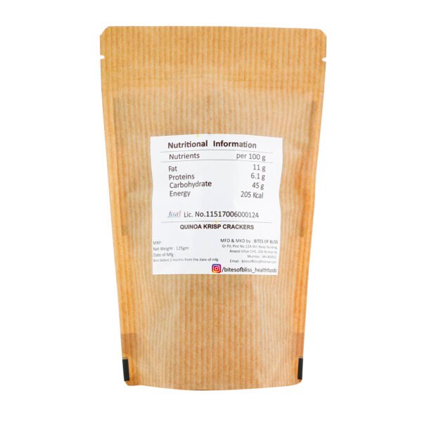 Bites of Bliss Quinoa Krisps