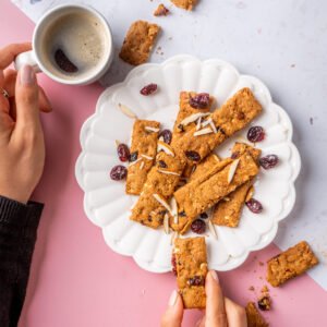 Bites of Bliss Khapli Almond N Cranberry Biscotties