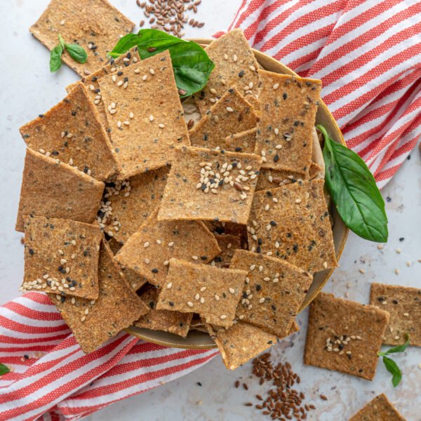 Bites of Bliss Khapli Flaxseed Crackers