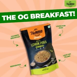 Trumillets MILLET LEMON POHA,180 gm (Pack of 1)