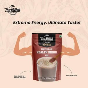 Trumillets POPPED RAGI DRINK, 200 gm (Pack of 1)