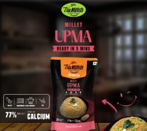 Trumillets MILLET UPMA, 180 gm (Pack of 1)