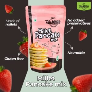 Trumillets MILLET STRAWBERRY PANCAKE, 150 gm (Pack of 1)